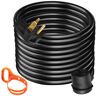 VEVOR Welder Extension Cord 30Amp 25ft 250V, Welding Power Cord with NEMA 6-50 Plug 10 Gauge 3 Prong for MIG,Lincoln,Plasma,Miller,TIG