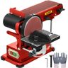 VEVOR Belt Disc Sander 4x36inch and 6inch Disc, Benchtop Disc Sander 375W,Disc Combo Sander with Built-In Dust Collection,Bench Sander for Woodworking