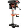 VEVOR 10'' 5-Speed Benchtop Drill Press Cast Iron Drill Press 3.2A 610-2800RPM