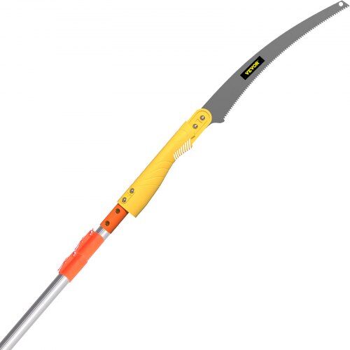 VEVOR Tree Pruner Pole Saw 10 ft Extendable Aluminum Pole Sharp Steel Blade