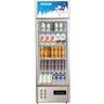 VEVOR Commercial Refrigerator,Display Fridge Upright Beverage Cooler, Glass Door with LED Light for Home, Store, Gym or Office, (8 cu.ft. Single Swing Door)