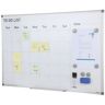 VEVOR Calendar Whiteboard, 36 x 24 Inches Magnetic Dry Erase Calendar Board, Monthly Planner Whiteboard for Wall, 1 Magnetic Erase & 2 Dry Erase Marker & Movable Tray for Restaurant Office Home School