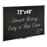 VEVOR Chalk Board, 48 x 72 Inches Large Chalkboard with Aluminum Frame, Black Boards Dry Erase Includes 1 Magnetic Erase & 3 Dry Erase Marker, Black Surface, for Office Home and School