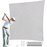 VEVOR 10x10ft Golf Practice Net Indoor Hitting Net for Baseball Hockey Soccer