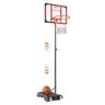 VEVOR Basketball Hoop, 5-7 ft Adjustable Height Portable Backboard System, 28 inch Basketball Hoop & Goal, Kids & Adults Basketball Set with Wheels, Stand, and Fillable Base, for Outdoor/Indoor