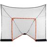 VEVOR Hockey and Lacrosse Goal Backstop with Extended Coverage, 12' x 9' Lacrosse Net, Complete Accessories Training Net, Quick Easy Setup Backyard Lacrosse Equipment, Perfect for Youth Adult Training