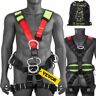 Vevor Safety Climbing Harness Rock Climbing Gear Rappelling Floor Escape Tower Climber