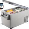 VEVOR Portable Refrigerator 37 Quart(35 Liter),12 Volt Refrigerator App Control(-4℉~68℉), Car Refrigerator Dual Zone with 12/24v DC & 110-240v AC for Camping, Travel, Fishing, Outdoor or Home Use