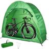 VEVOR Bike Cover Storage Tent, 420D Oxford Portable for 2 Bikes, Outdoor Waterproof Anti-Dust Bicycle Storage Shed, Heavy Duty for Bikes, Lawn Mower, and Garden Tools, w/ Carry Bag and Pegs, Green