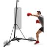 VEVOR Heavy Bag Stand Free Standing Punching Punch Bracket Station Boxing Stand Height Adjustable Folding Boxing Bag Stand for Home Fitness (Heavy Bag Stand)