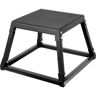 VEVOR Plyometric Platform Box 12/18/24 Inch Fitness Exercise Jump Box Step Plyometric Box Jump for Exercise Fit Training (12inch /Black)