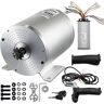 Vevor 2000W 48V DC Brushless Motor w/Mounting Bracket &Controller &Key For E-Scooter