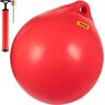 VEVOR Boat Buoy Ball, 21" Diameter Inflatable Heavy-Duty Marine-Grade Vinyl Marker Buoy, Round Boat Mooring Buoy, Anchoring, Rafting, Marking, Fishing, Red