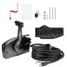 VEVOR Boat Throttle Control, 881170A15 Side-Mounted Outboard Remote Control Box for Mercury PT 2-Stroke, Marine Throttle Control Box with Power Trim Switch, 16.3 ft Harness 8+4 Pin, and Lanyard