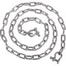 VEVOR Anchor Chain, 10 ft x 5/16 in 316 Stainless Steel Chain, 3/8" Anchor Chain Shackle, 7120lbs Anchor Lead Chain Breaking Load, 9460lbs Anchor Chain Shackle Breaking Load, Anchor Chain for Boats