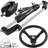 VEVOR Hydraulic Steering Kit 300HP, Hydraulic Boat Steering Kit Helm Pump, Hydraulic Boat Steering Kit Without Hydraulic Steering Hose for Boat Steering System