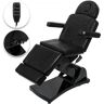 VEVOR 4 Motors Electric Facial Chair Full Electrical Massage Table Dental Bed Aesthetic Adjustable Reclining Chair for Podiatry Tattoo Spa Salon All Purpose Bed Chair