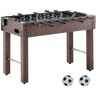 VEVOR Foosball Table, 48 inch Standard Size Foosball Table, Indoor Full Size Foosball Table for Home, Family, and Game Room, Soccer with Foosball Table Set, Includes 2 Balls and 2 Cup Holders