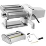 VEVOR Electric Pasta Maker Machine, 9 Adjustable Thickness Settings Noodles Maker, Stainless Steel Noodle Rollers and Cutter, Pasta Making Kitchen Tool Kit, Perfect for Spaghetti, Fettuccini, Lasagna