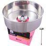 VEVOR Electric Cotton Candy Machine, 1000W Candy Floss Maker, Commercial Cotton Candy Machine with Stainless Steel Bowl, Sugar Scoop, and Drawer, Perfect for Home Kids Birthday, Family Party Pink