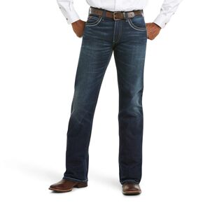 Ariat Men's M5 Slim Stretch Coltrane Stackable Straight Leg Jeans in Nightingale Cotton, Size: 33 X 30 by Ariat