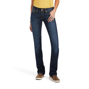 Women's R.E.A.L. Mid Rise Octavia Straight Jeans in Burbank, Size: 25 Regular by Ariat