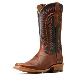 Ariat Men's Futurity Time Cowboy Boots in Copper Crunch Leather, Size: 7 D / Medium by Ariat