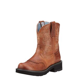 Ariat Women's Fatbaby Saddle Western Boots in Russet Rebel Leather, Size: 5.5 B / Medium by Ariat