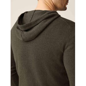 Luca Faloni Hunting Green Pure Cashmere Hoodie  - Green - Size: 44