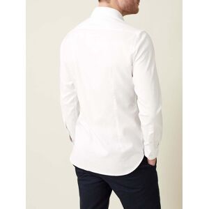 Luca Faloni White Oxford Cotton Shirt  - White - Size: Large