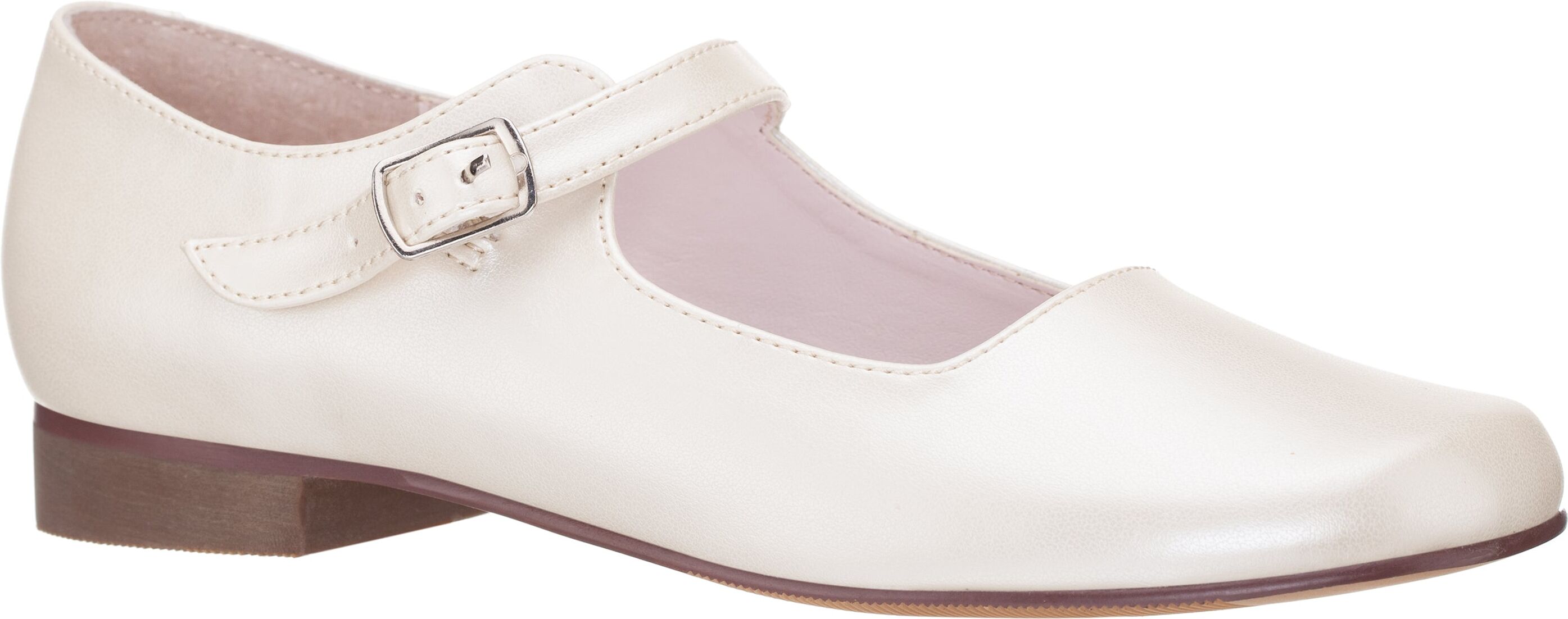 Nina Bonnett  - BONE PEARLIZED - Size: 11.5 TODDLER