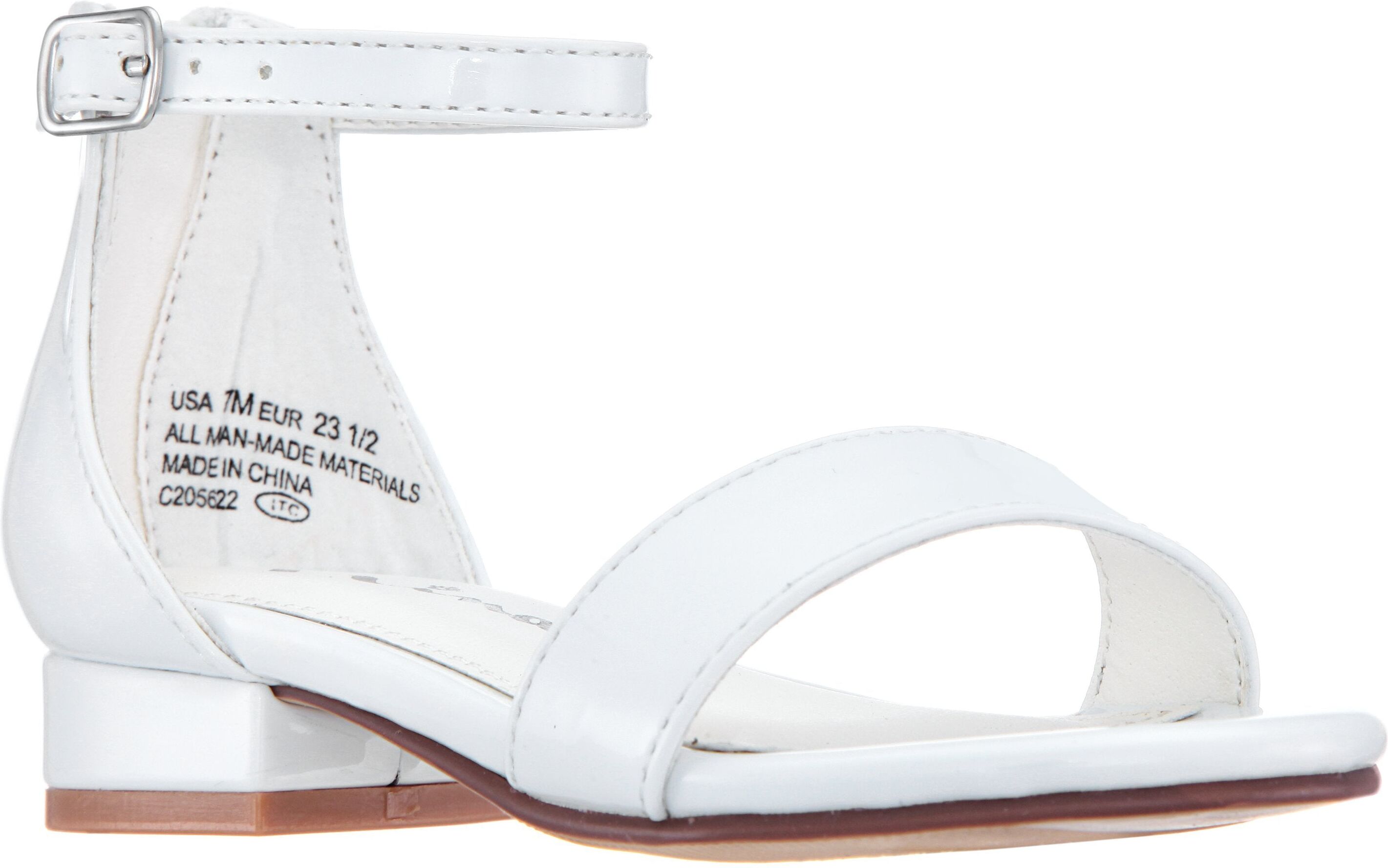 Nina Hidi  - WHITE PATENT - Size: 10 Toddler