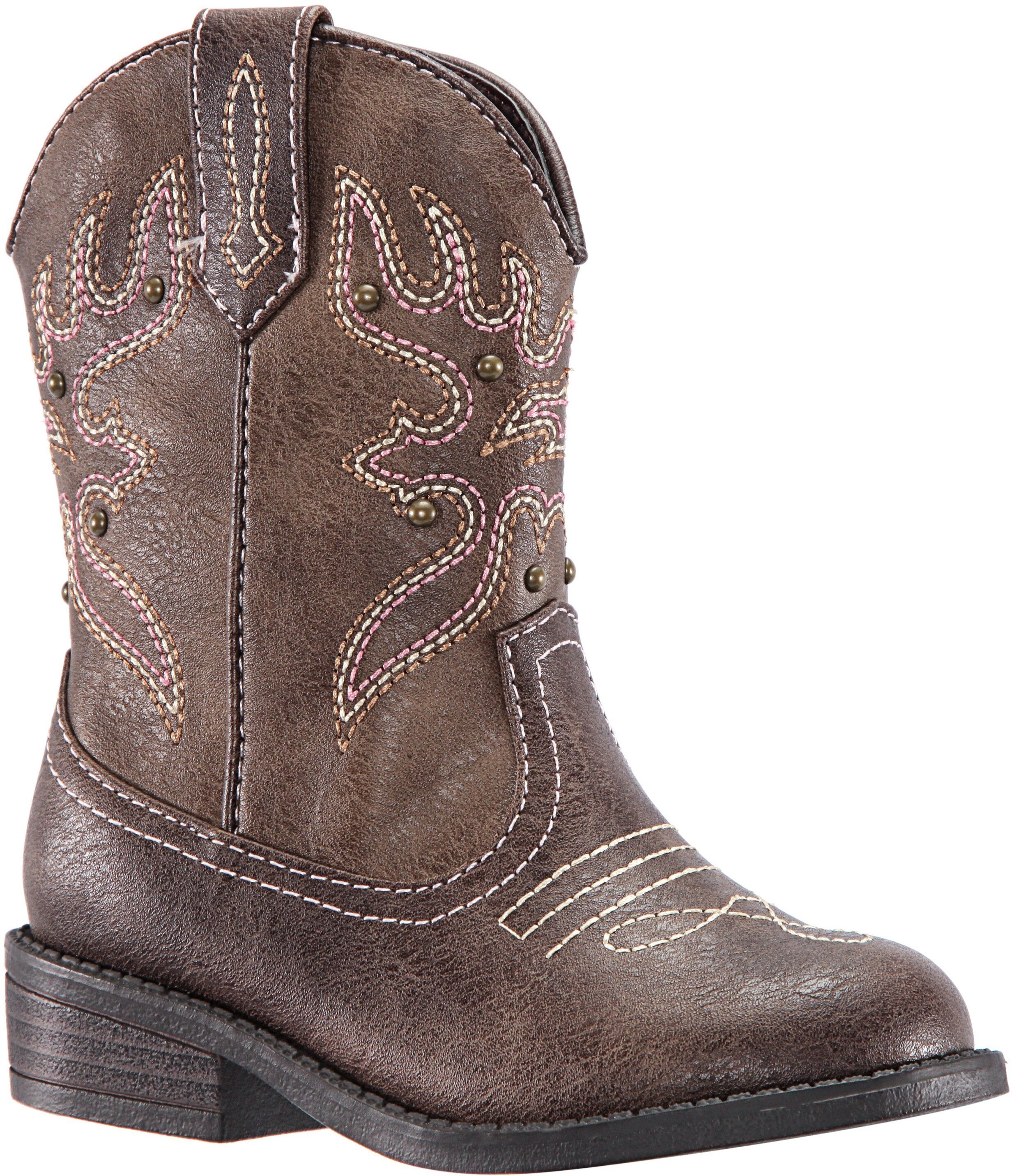 Nina Mirabela  - BROWN DISTRESSED - Size: 9 TODDLER