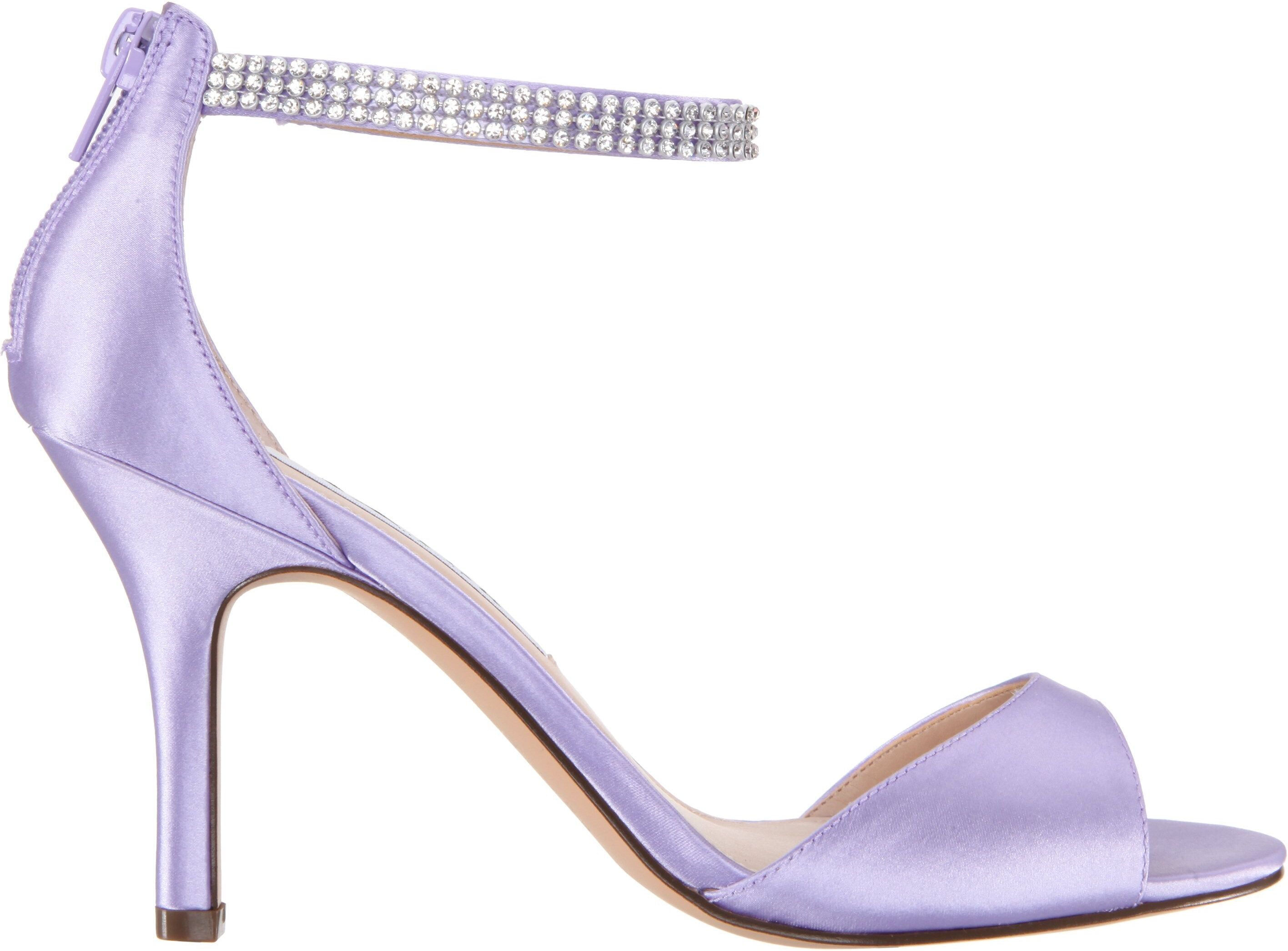 Nina Volanda  - ROYAL LILAC SATIN - Size: 6.5