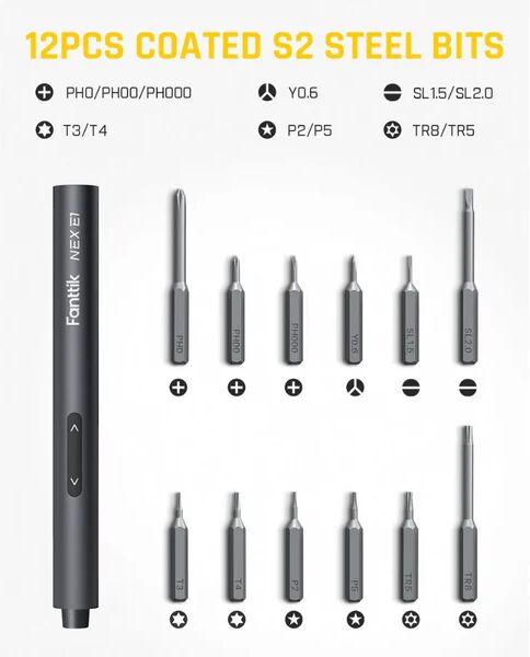 Fanttik NEX E1 Precision Electric Screwdriver