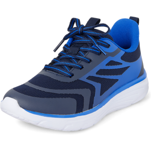 The Children's Place Boys Ombre Running Sneakers   Size YOUTH 11   Blue   100% Faux Leather