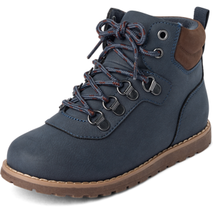 The Children's Place Boys Hiker Boots   Size YOUTH 1   Blue   100% Faux Leather