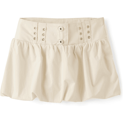 Sugar and Jade Tween Girls Grommet Poplin Bubble Skort Size 12 Cream 100% Cotton Sugar and Jade Tween Girls Grommet Poplin Bubble Skort Size 12 Cream 100% Cotton