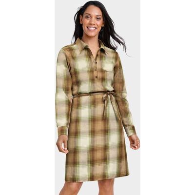 The Children's Place Womens Matching Family Plaid Flannel Shirt Dress Size Medium Green Cotton/Polyester The Children's Place Womens Matching Family Plaid Flannel Shirt Dress Size Medium Green Cotton/Polyester