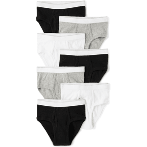 The Children's Place Boys Brief Underwear 7-Pack Size XS (4) Cotton The Children's Place Boys Brief Underwear 7-Pack Size XS (4) Cotton