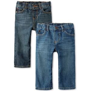 The Children's Place Baby And Toddler Boys Straight Jeans 2-Pack Size 6-9 M 100% Cotton The Children's Place Baby And Toddler Boys Straight Jeans 2-Pack Size 6-9 M 100% Cotton