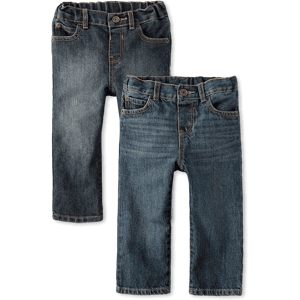 The Children's Place Baby And Toddler Boys Straight Jeans 2-Pack Size 2T 100% Cotton The Children's Place Baby And Toddler Boys Straight Jeans 2-Pack Size 2T 100% Cotton