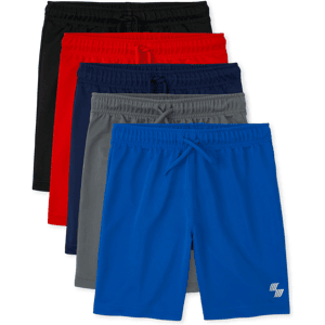 The Children's Place Boys Basketball Shorts 5-Pack Size Large (10/12) The Children's Place Boys Basketball Shorts 5-Pack Size Large (10/12)