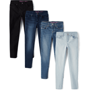 The Children's Place Girls Super Skinny Jeans 4-Pack Size 16S Cotton/Polyester The Children's Place Girls Super Skinny Jeans 4-Pack Size 16S Cotton/Polyester
