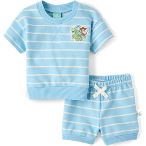 The Children's Place Baby Boys Toy Story™ Striped 2-Piece Outfit Set Size 12-18 M Cotton/Polyester The Children's Place Baby Boys Toy Story™ Striped 2-Piece Outfit Set Size 12-18 M Cotton/Polyester