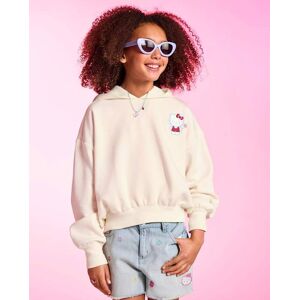The Children's Place Girls Hello Kitty® Puff Print Premium Fleece Hoodie Size Small (5/6) Cream Cotton/Polyester/Spandex The Children's Place Girls Hello Kitty® Puff Print Premium Fleece Hoodie Size Small (5/6) Cream Cotton/Polyester/Spandex