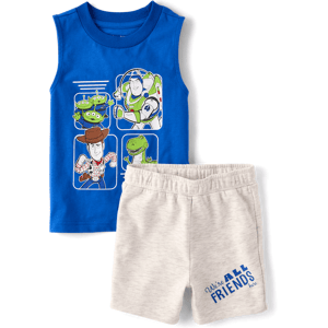 The Children's Place Toddler Boys Toy Story™ 2-Piece Outfit Set Size 3T Blue Cotton/Polyester The Children's Place Toddler Boys Toy Story™ 2-Piece Outfit Set Size 3T Blue Cotton/Polyester