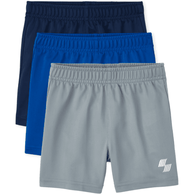 The Children's Place Toddler Boys Basketball Shorts 3-Pack Size 2T The Children's Place Toddler Boys Basketball Shorts 3-Pack Size 2T