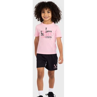 The Children's Place Toddler Boys Messi™ About To Get Messi 2-Piece Outfit Set Size 3T Pink Cotton The Children's Place Toddler Boys Messi™ About To Get Messi 2-Piece Outfit Set Size 3T Pink Cotton