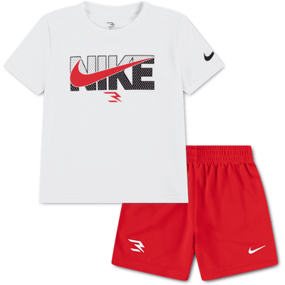 The Children's Place Toddler Boys Nike 3BRAND™ by Russell Wilson 2-Piece Outfit Set Size 3T White The Children's Place Toddler Boys Nike 3BRAND™ by Russell Wilson 2-Piece Outfit Set Size 3T White